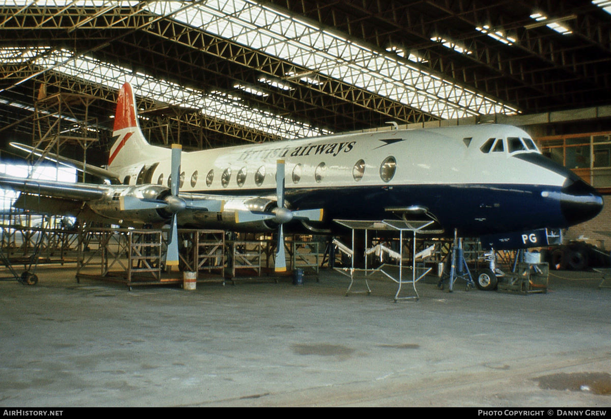 Aircraft Photo of G-BAPG | Vickers 814 Viscount | British Airways | AirHistory.net #166031