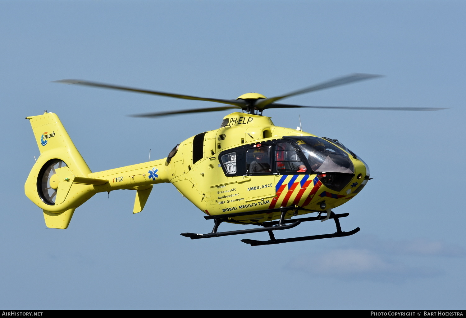 Aircraft Photo of PH-ELP | Eurocopter EC-135T-2 | ANWB Mobiel Medisch Team | AirHistory.net #166036