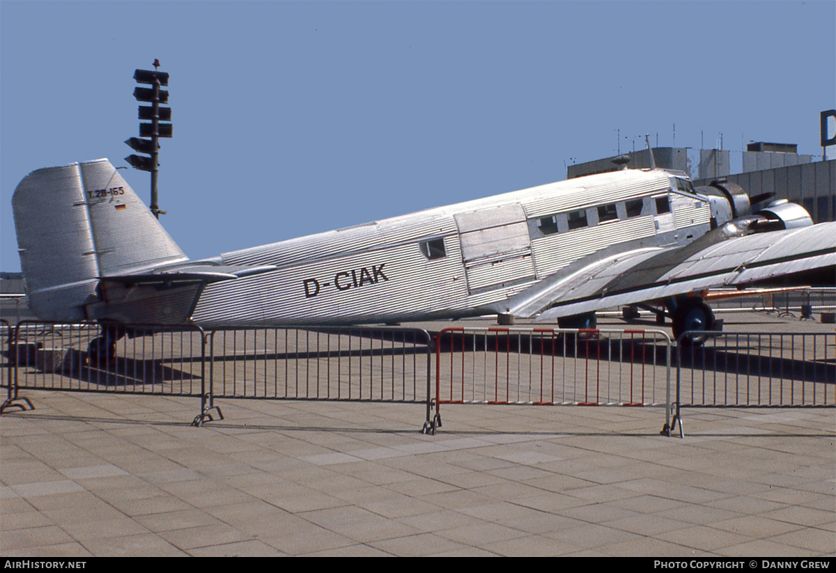 Aircraft Photo of D-CIAK / T.2B-165 | CASA 352A-3 | AirHistory.net #166039