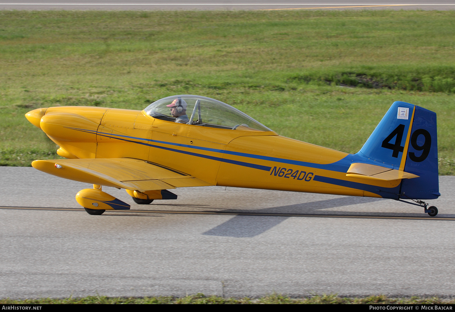 Aircraft Photo of N624DG | Van's RV-4 | AirHistory.net #166041