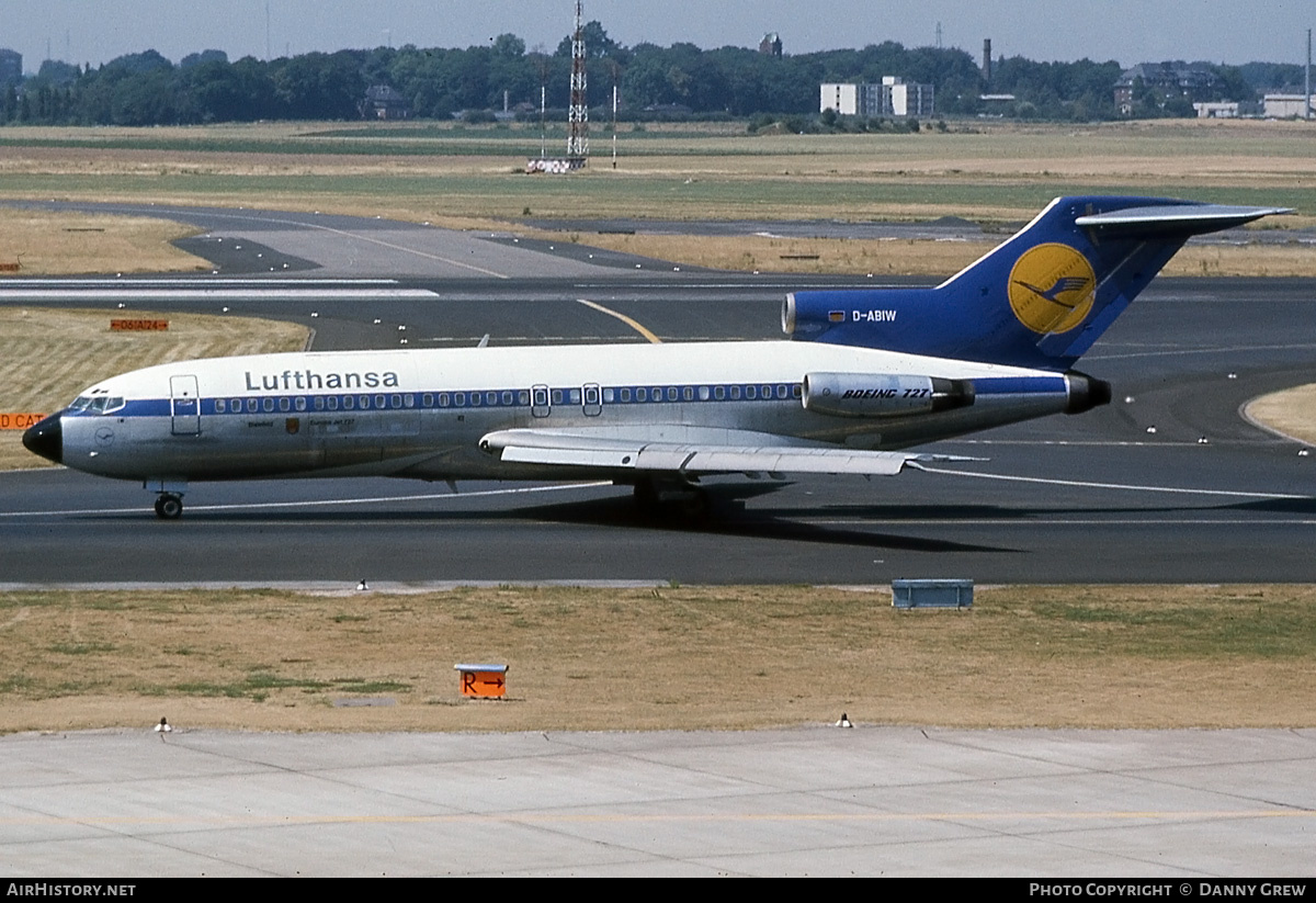 Aircraft Photo of D-ABIW | Boeing 727-30C | Lufthansa | AirHistory.net #166044