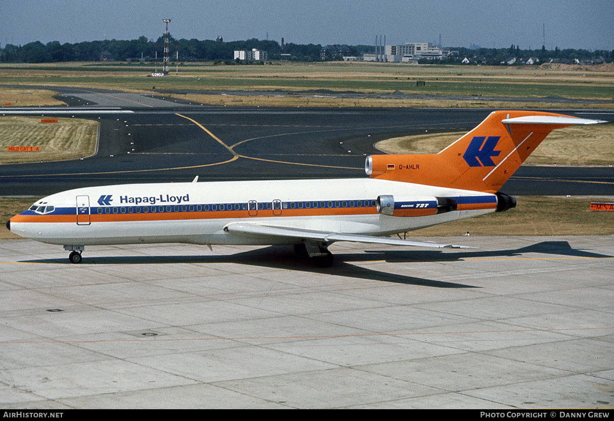 Aircraft Photo of D-AHLR | Boeing 727-89 | Hapag-Lloyd | AirHistory.net #166046