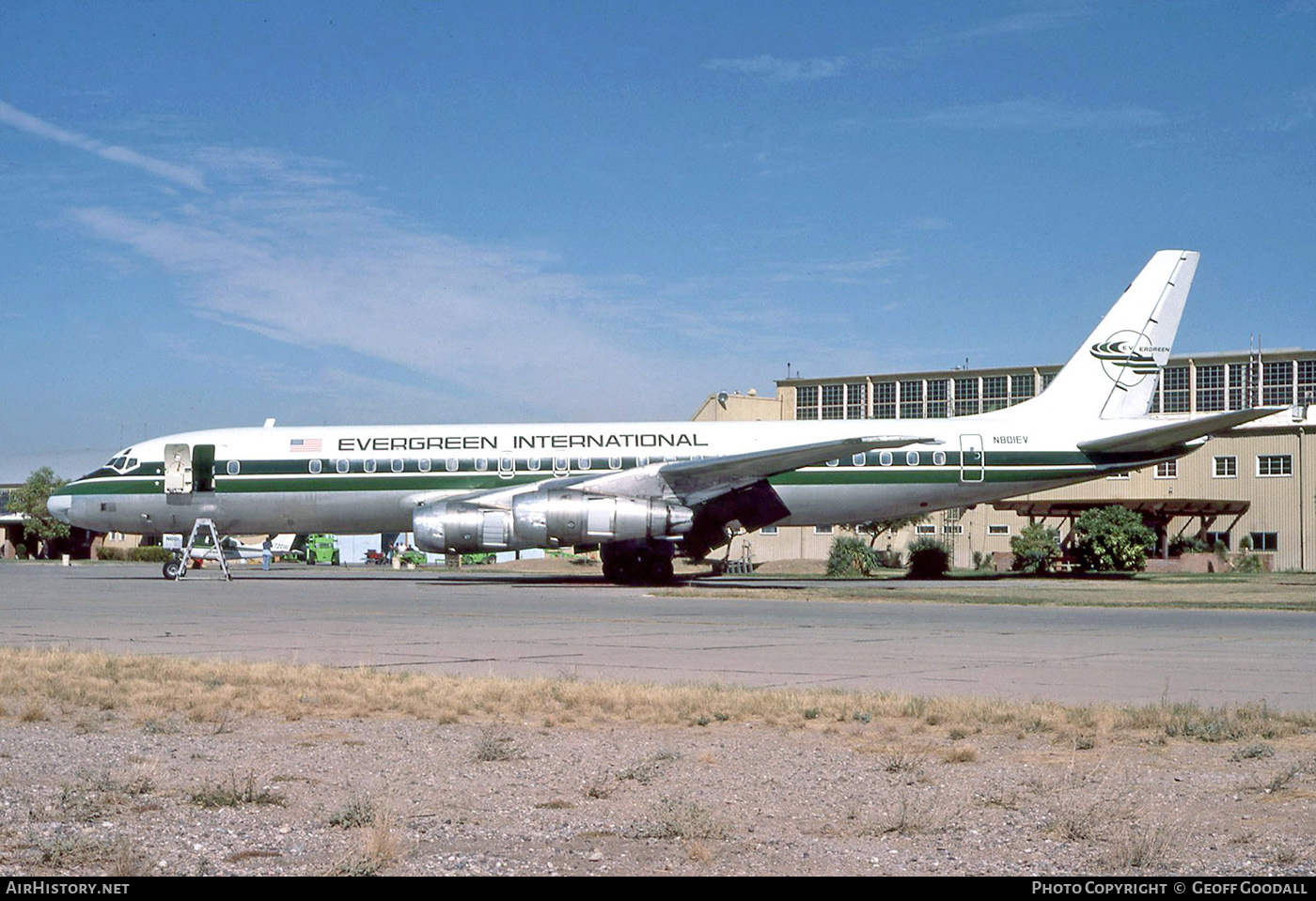 Aircraft Photo of N801EV | Douglas DC-8-52 | Evergreen International Airlines | AirHistory.net #166073