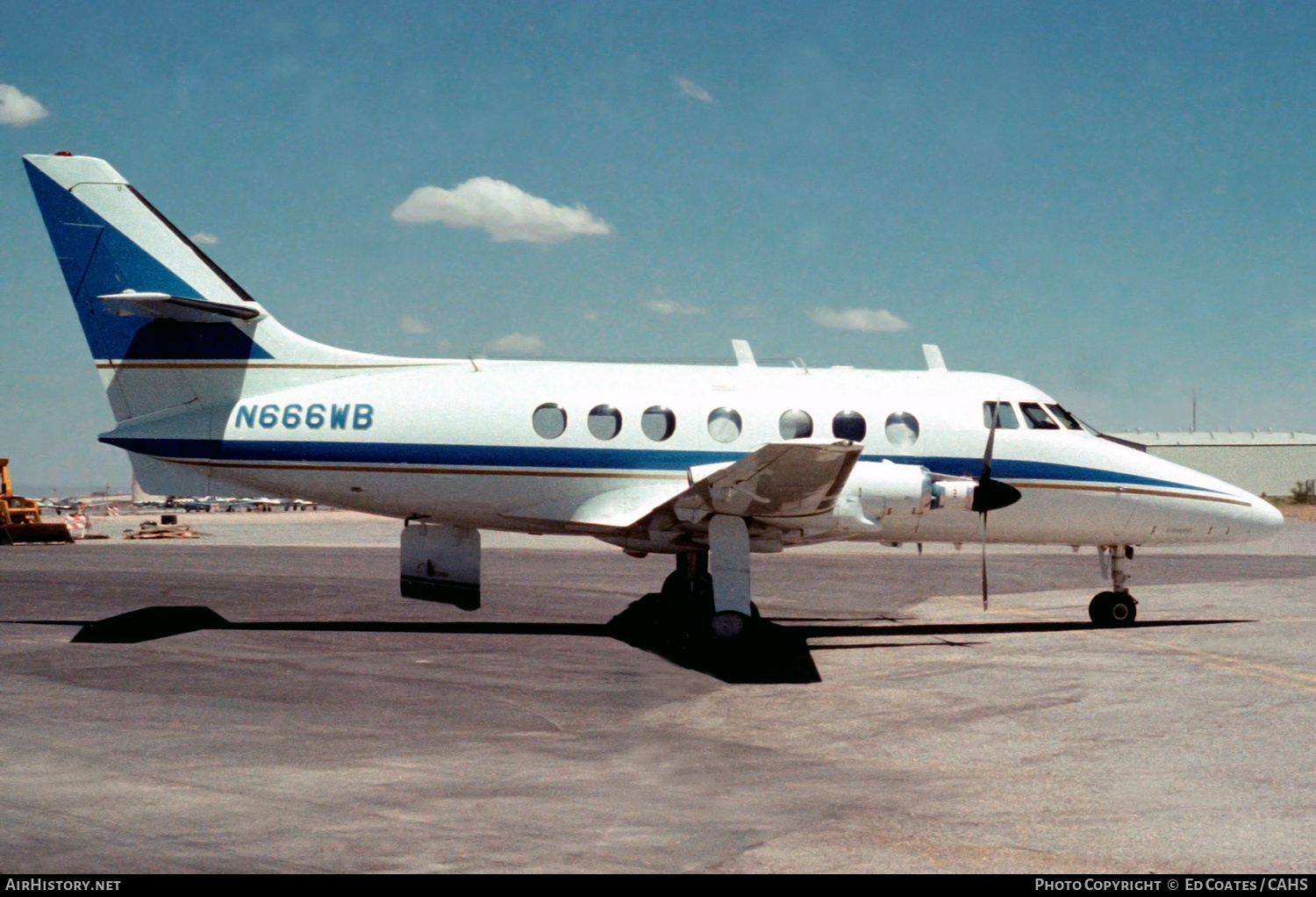 Aircraft Photo of N666WB | Handley Page HP-137 Jetstream 1 | AirHistory.net #166077
