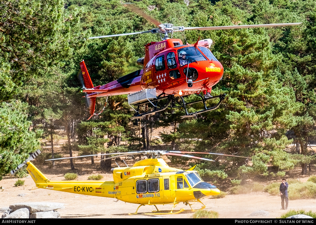Aircraft Photo of EC-MQG | Airbus Helicopters H-125 | GERA - Grupo Especial de Rescate en Altura | AirHistory.net #166090