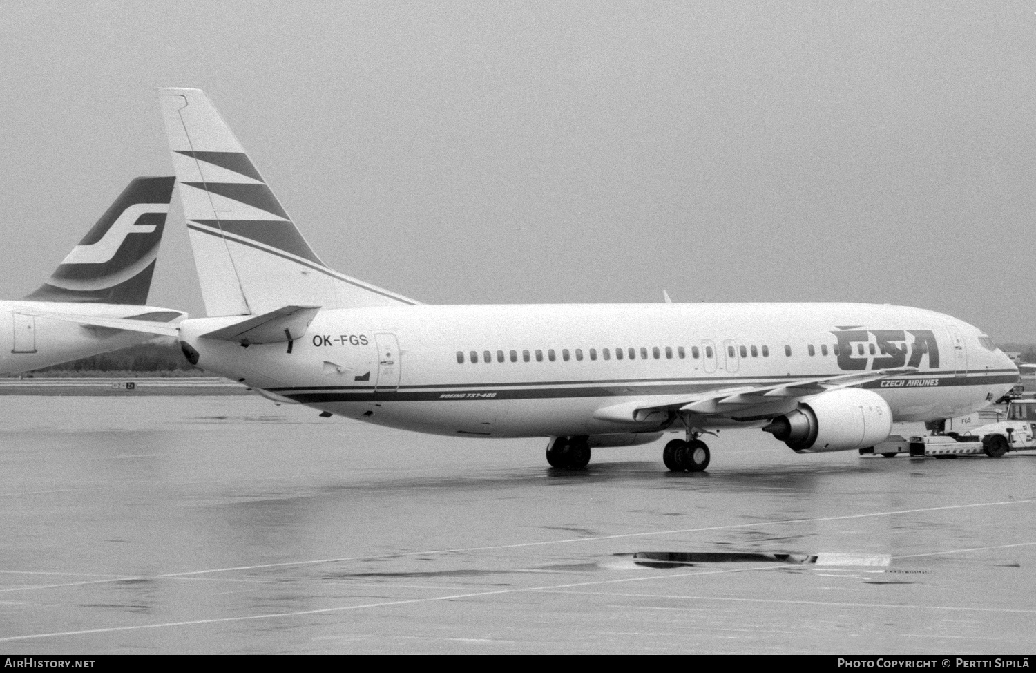 Aircraft Photo of OK-FGS | Boeing 737-45S | ČSA - Czech Airlines | AirHistory.net #166114