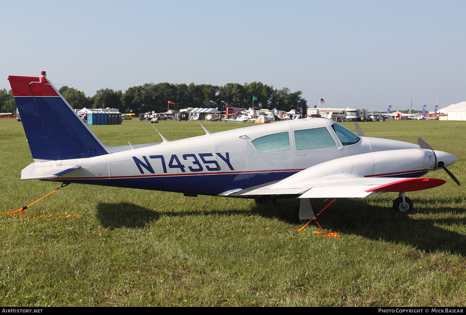 Aircraft Photo of N7435Y | Piper PA-30-160 Twin Comanche | AirHistory.net #166134