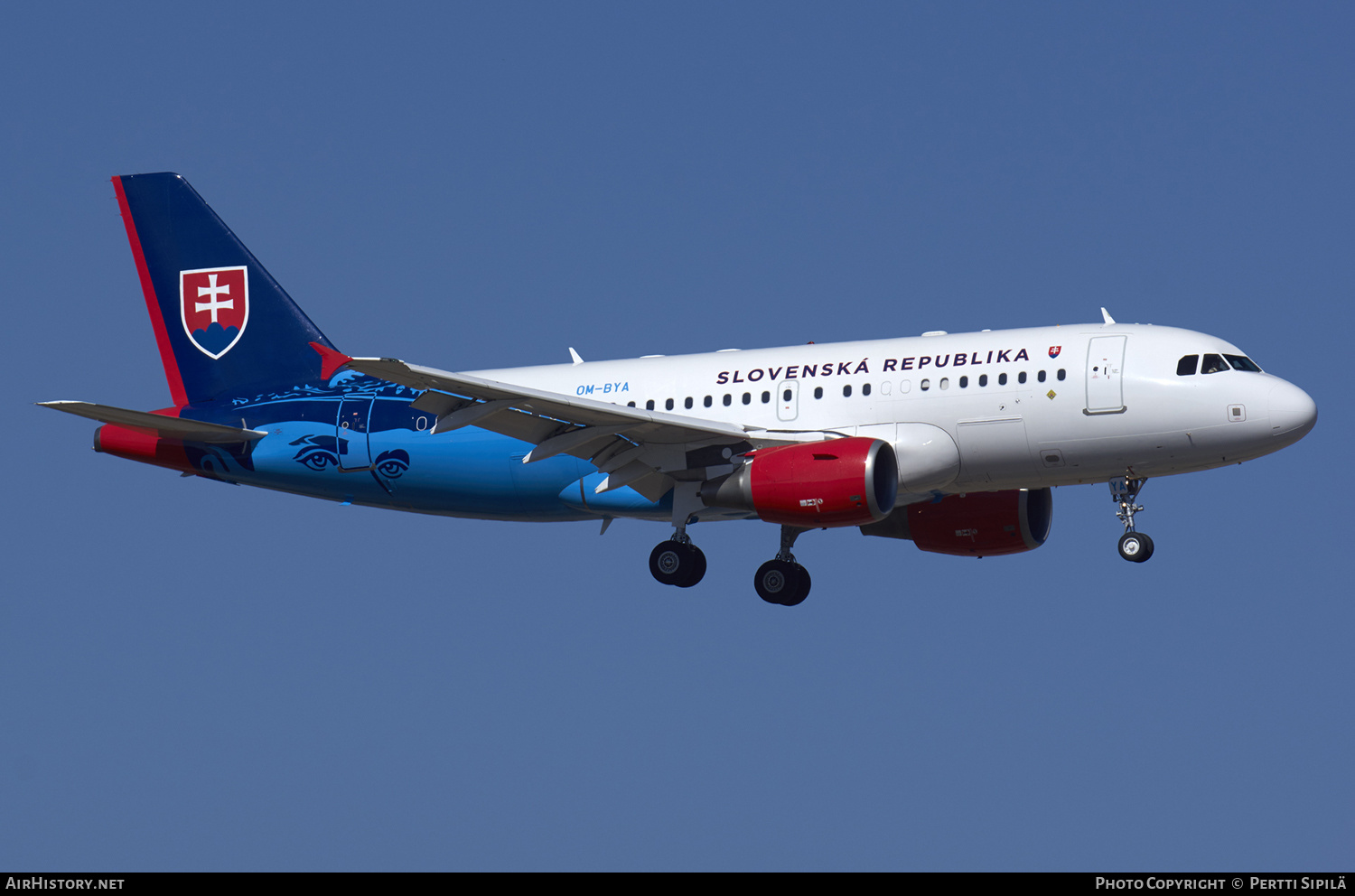Aircraft Photo of OM-BYA | Airbus A319-115 | Slovakia - Government | AirHistory.net #166141