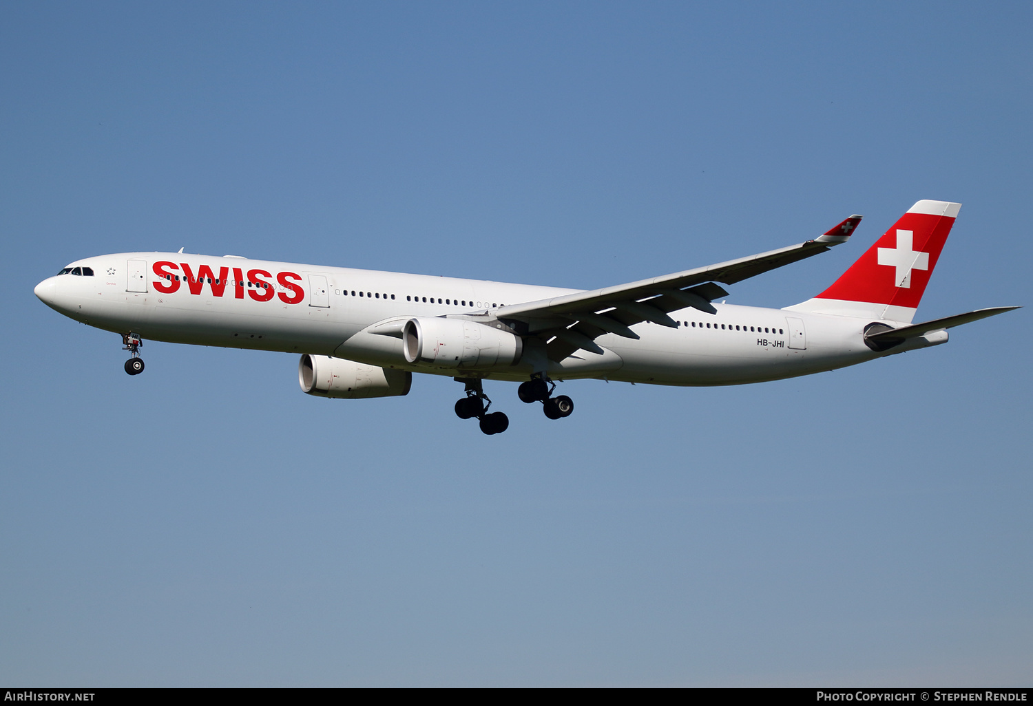 Aircraft Photo of HB-JHI | Airbus A330-343 | Swiss International Air Lines | AirHistory.net #166160