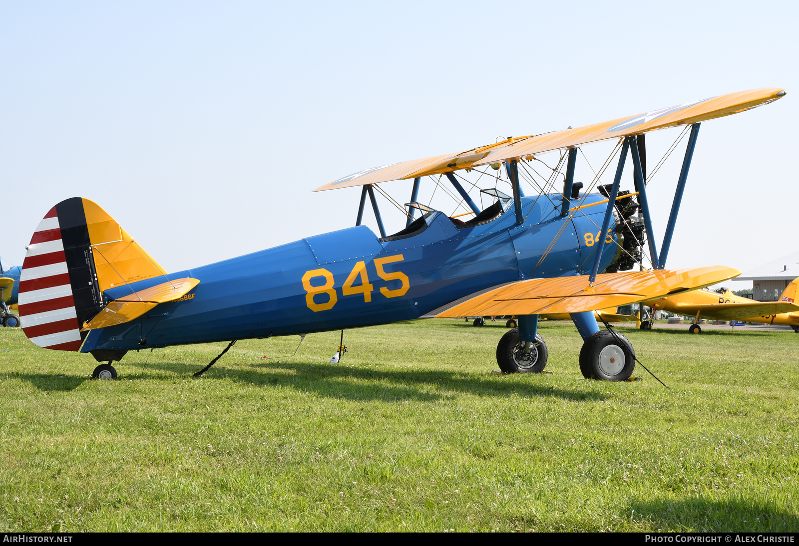 Aircraft Photo of N9686F | Boeing PT-17 Kaydet (A75N1) | USA - Air Force | AirHistory.net #166161