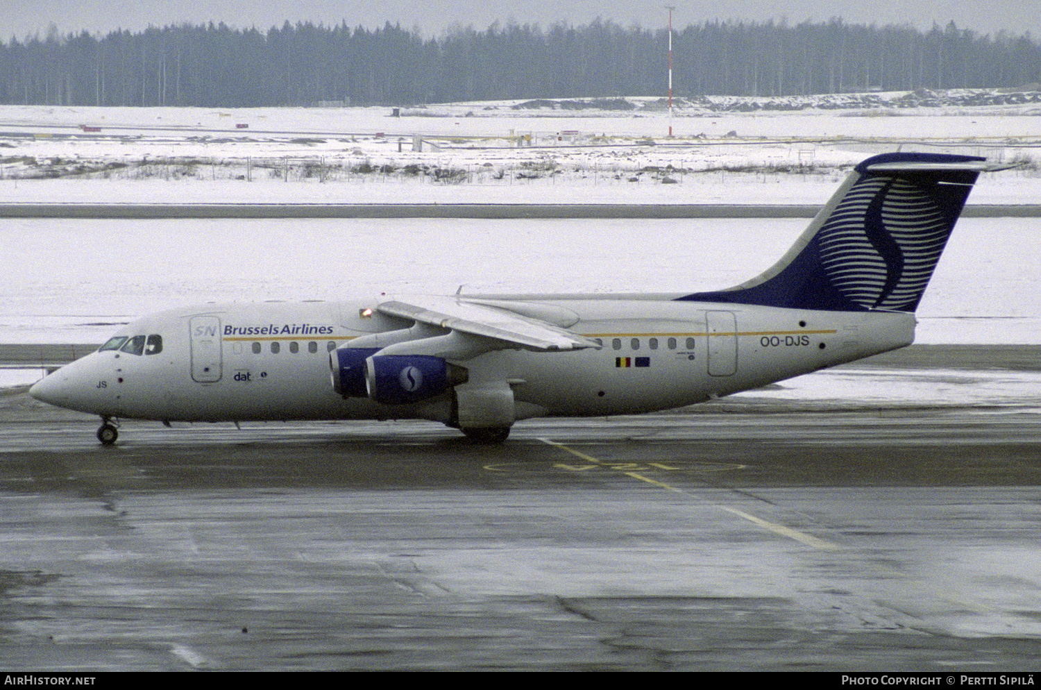 Aircraft Photo of OO-DJS | British Aerospace Avro 146-RJ85 | SN Brussels Airlines | AirHistory.net #166163