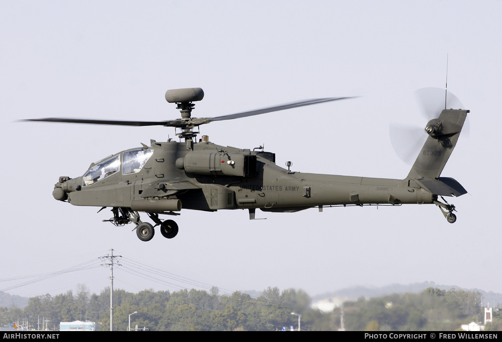 Aircraft Photo of 06-7023 / 67023 | Boeing AH-64D Apache Longbow | USA - Army | AirHistory.net #166170