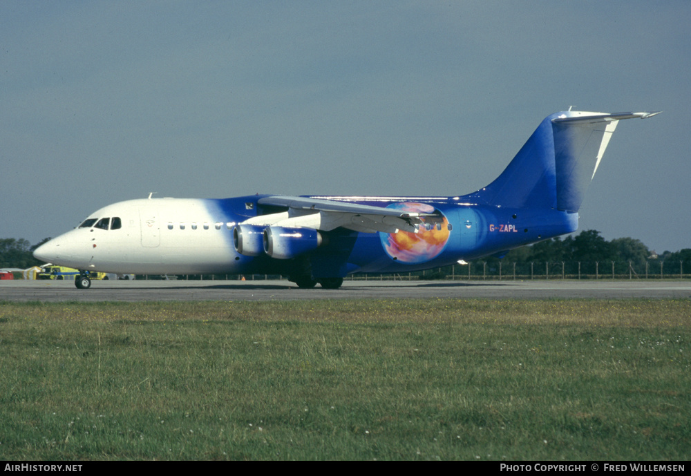 Aircraft Photo of G-ZAPL | British Aerospace BAe-146-200 | Titan Airways | AirHistory.net #166179