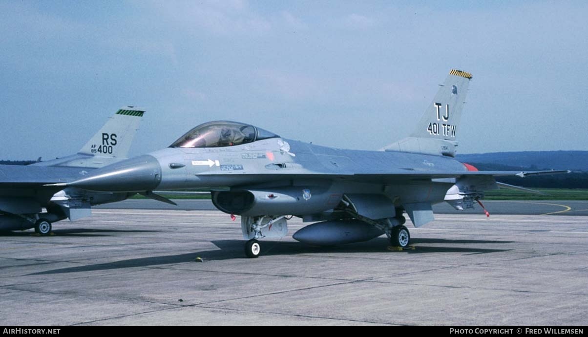 Aircraft Photo of 82-0954 / AF82-954 | General Dynamics F-16A Fighting Falcon | USA - Air Force | AirHistory.net #166188