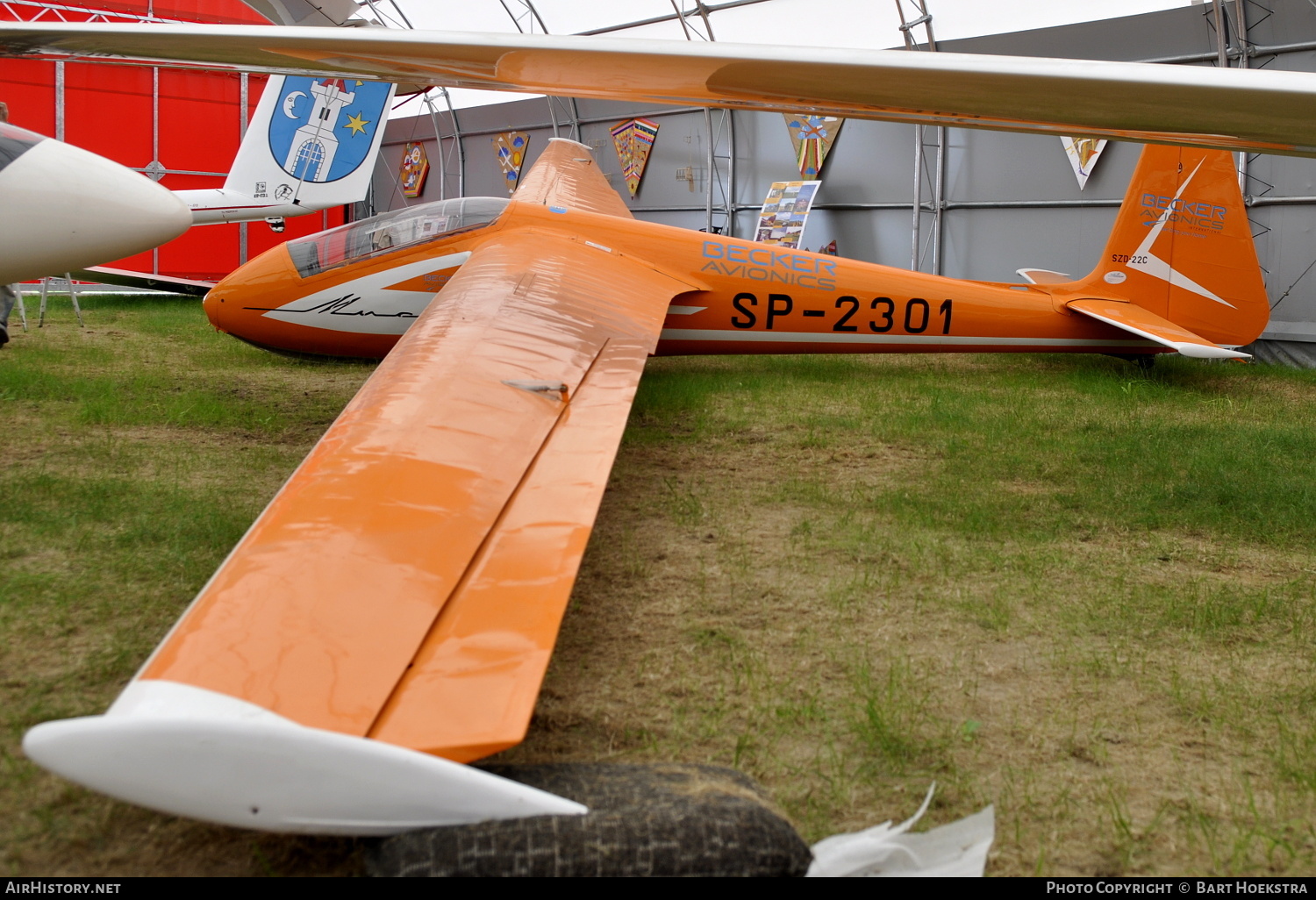 Aircraft Photo of SP-2301 | PZL-Bielsko SZD-22C Mucha Standard | Becker Avionics | AirHistory.net #166198