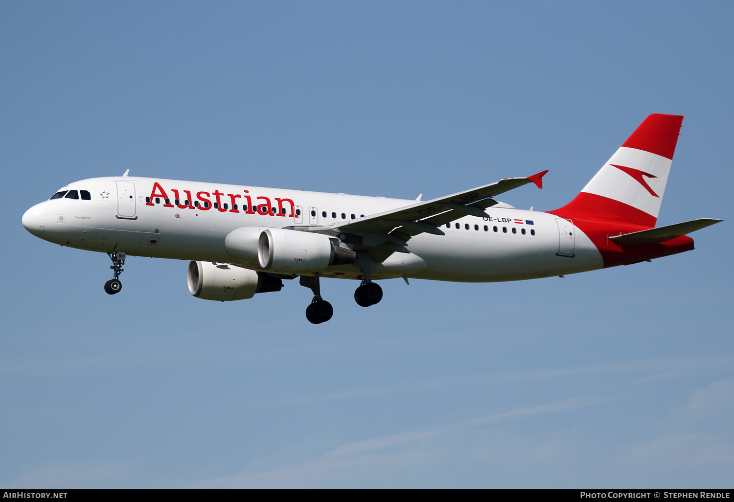 Aircraft Photo of OE-LBP | Airbus A320-214 | Austrian Airlines | AirHistory.net #166199
