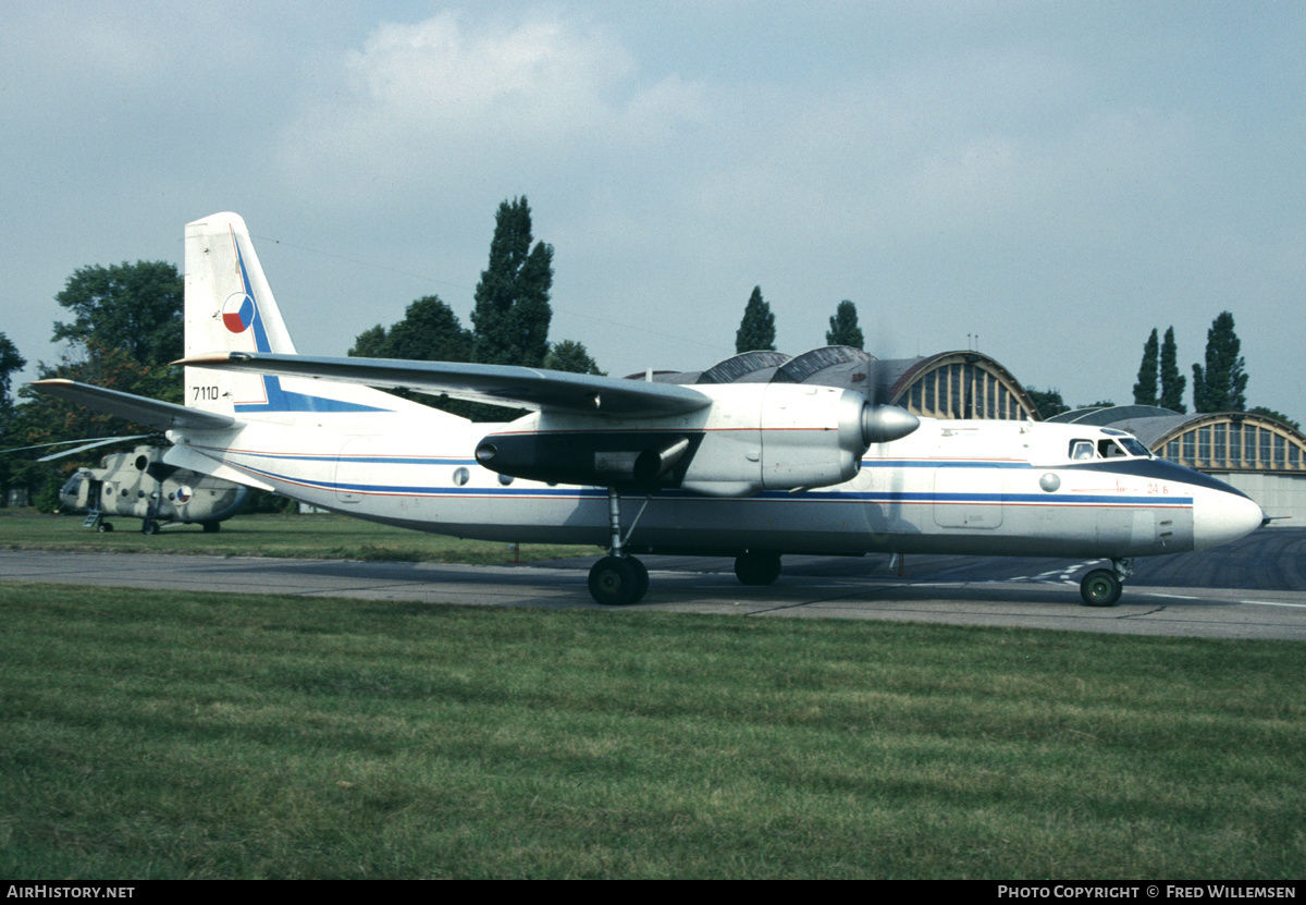 Aircraft Photo of 7110 | Antonov An-24V | Czechia - Air Force | AirHistory.net #166213