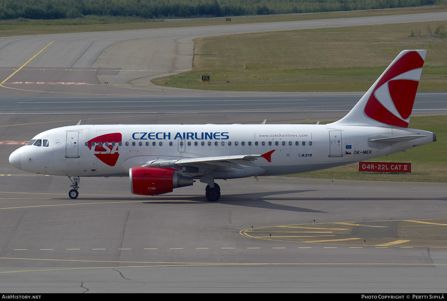 Aircraft Photo of OK-MEK | Airbus A319-112 | ČSA - Czech Airlines | AirHistory.net #166214