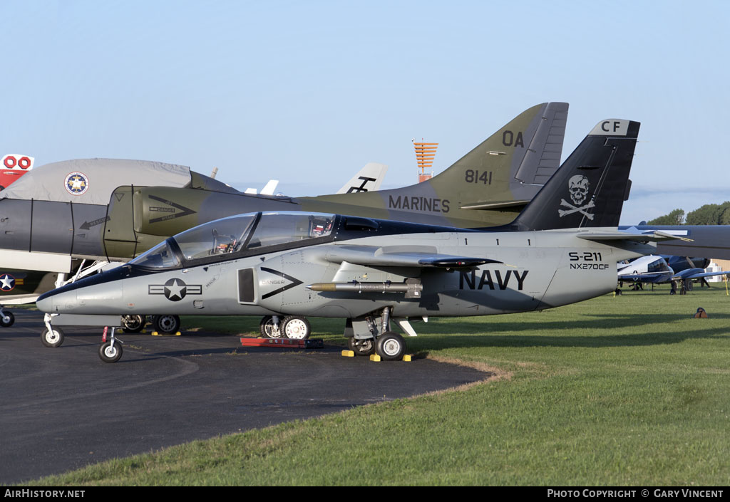 Aircraft Photo of N270CF | SIAI-Marchetti S-211 | USA - Navy | AirHistory.net #166253