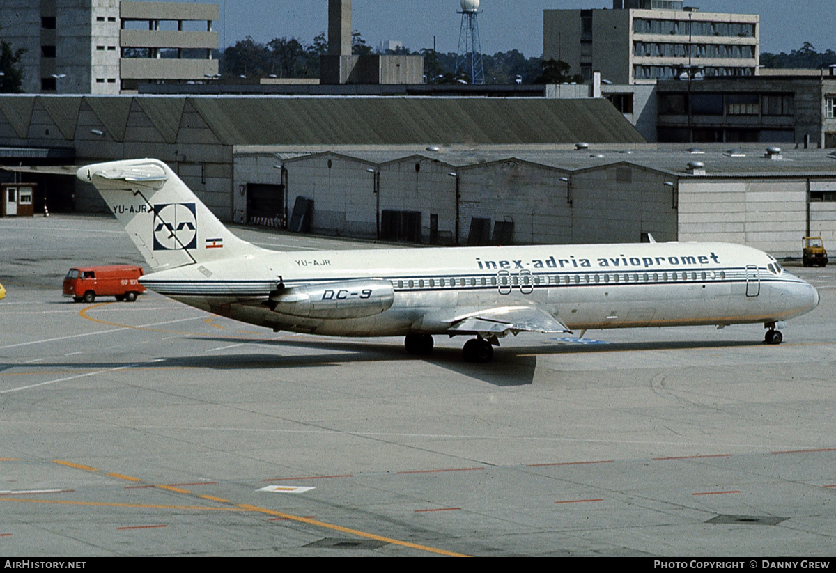 Aircraft Photo of YU-AJR | McDonnell Douglas DC-9-32 | Inex-Adria Airways | AirHistory.net #166254