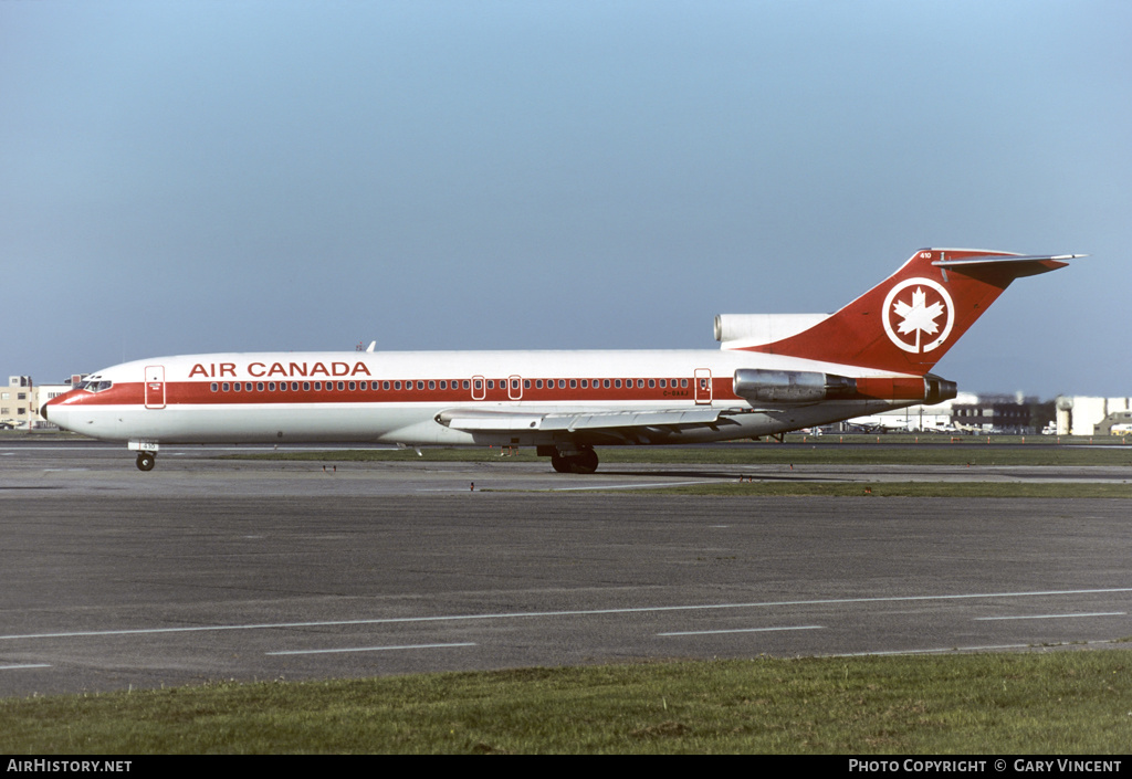 Aircraft Photo of C-GAAJ | Boeing 727-233/Adv | Air Canada | AirHistory.net #166284