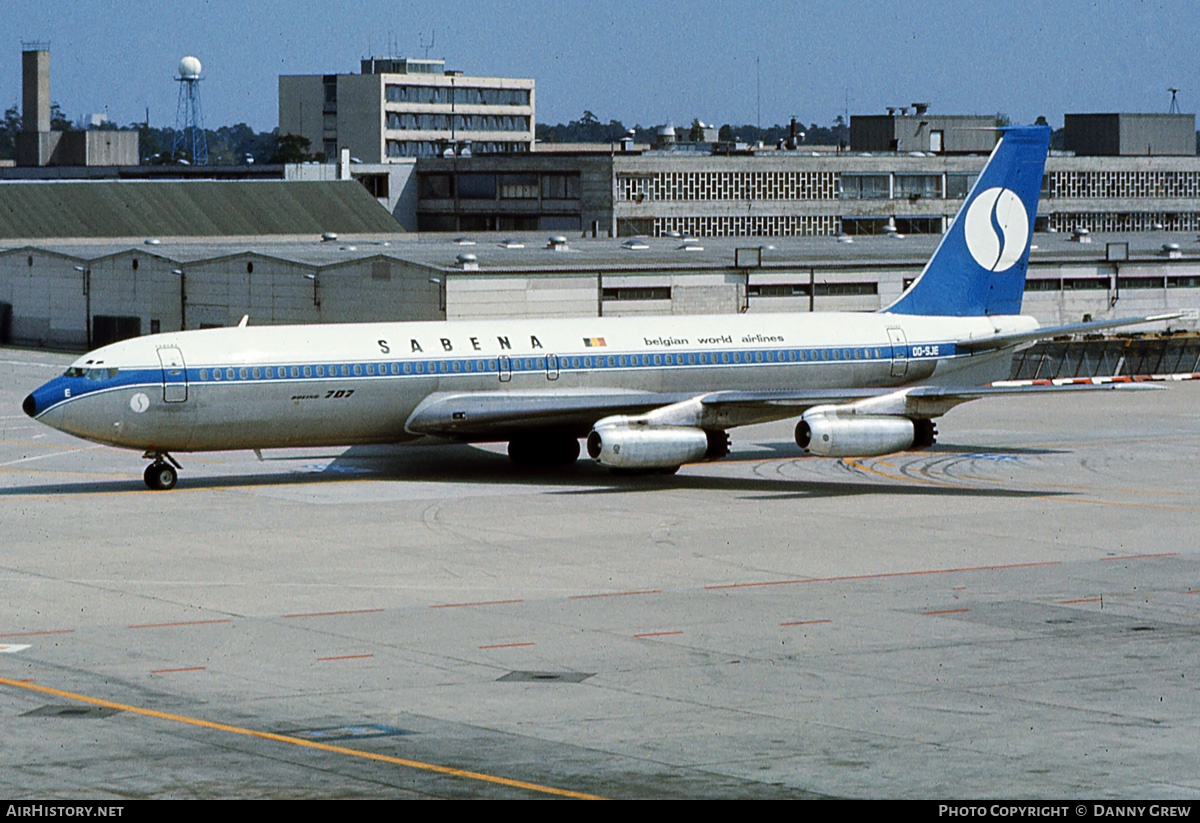 Aircraft Photo of OO-SJE | Boeing 707-329 | Sabena | AirHistory.net #166286