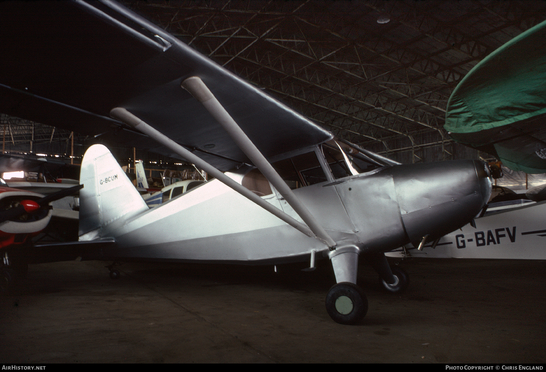 Aircraft Photo of G-BCUM | Stinson HW-75 | AirHistory.net #166301