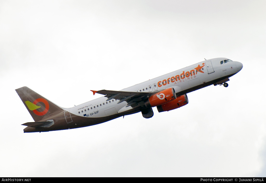 Aircraft Photo of SX-SOF | Airbus A320-232 | Corendon Airlines | AirHistory.net #166317