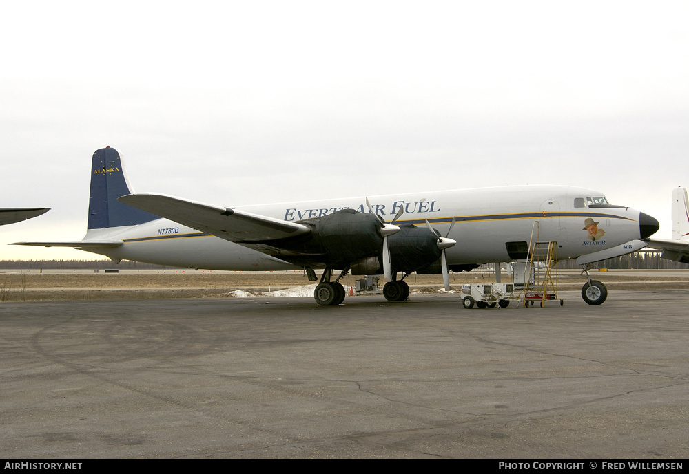 Aircraft Photo of N7780B | Douglas DC-6A | Everts Air Fuel | AirHistory.net #166322