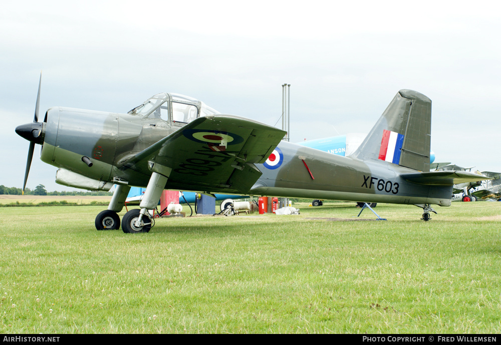 Aircraft Photo of G-KAPW / XF603 | Percival P.56 Provost T1 | UK - Air Force | AirHistory.net #166325