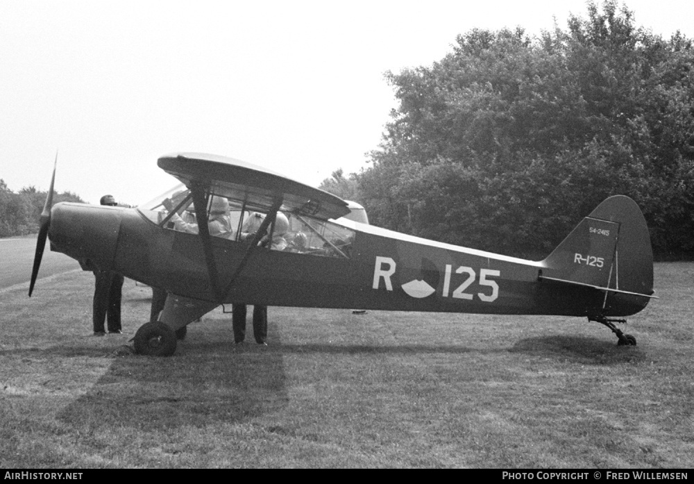 Aircraft Photo of R-125 | Piper L-21B Super Cub | Netherlands - Air Force | AirHistory.net #166327