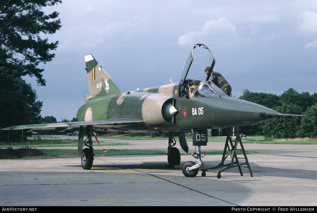 Aircraft Photo of BA05 | Dassault Mirage 5BA | Belgium - Air Force | AirHistory.net #166332