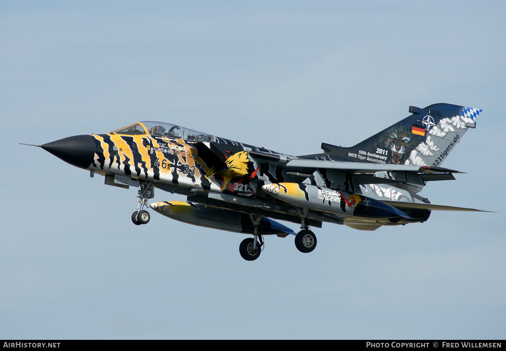 Aircraft Photo of 4633 | Panavia Tornado ECR | Germany - Air Force | AirHistory.net #166336