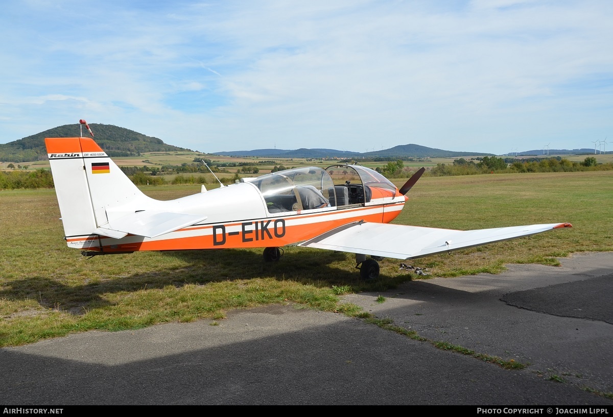 Aircraft Photo of D-EIKO | Robin DR-400-180R Remorqueur | AirHistory.net #166337