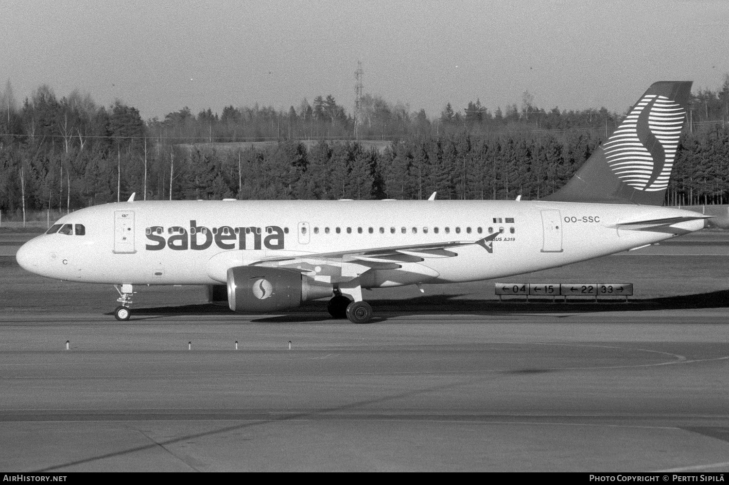 Aircraft Photo of OO-SSC | Airbus A319-112 | Sabena | AirHistory.net #166357