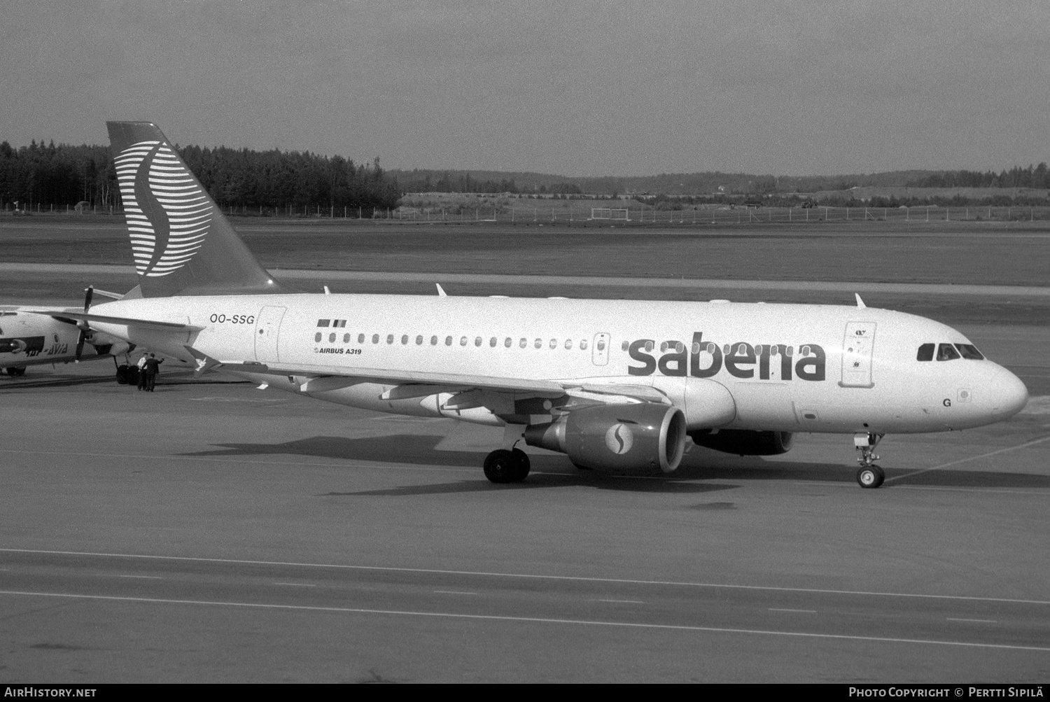 Aircraft Photo of OO-SSG | Airbus A319-112 | Sabena | AirHistory.net #166362