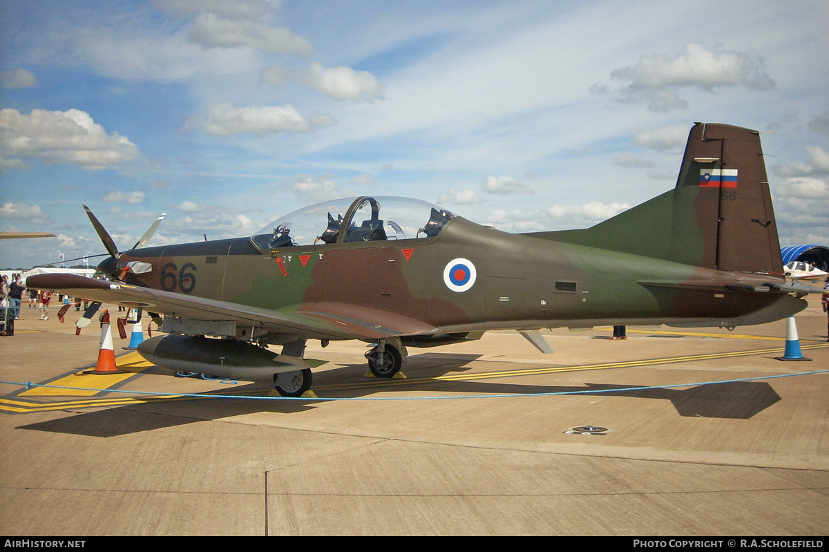 Aircraft Photo of L9-66 | Pilatus PC-9M Hudournik | Slovenia - Air Force | AirHistory.net #166364