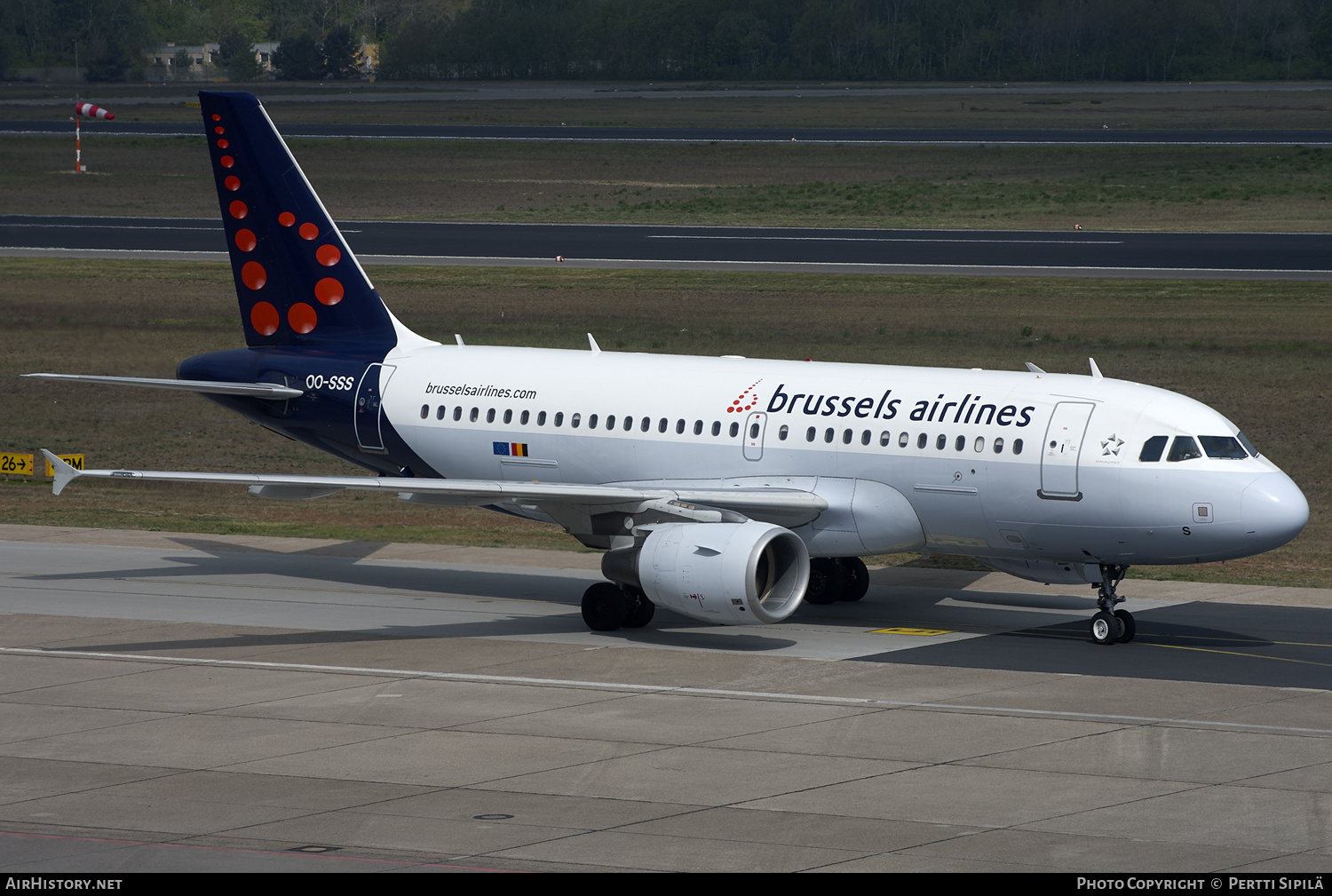 Aircraft Photo of OO-SSS | Airbus A319-111 | Brussels Airlines | AirHistory.net #166370