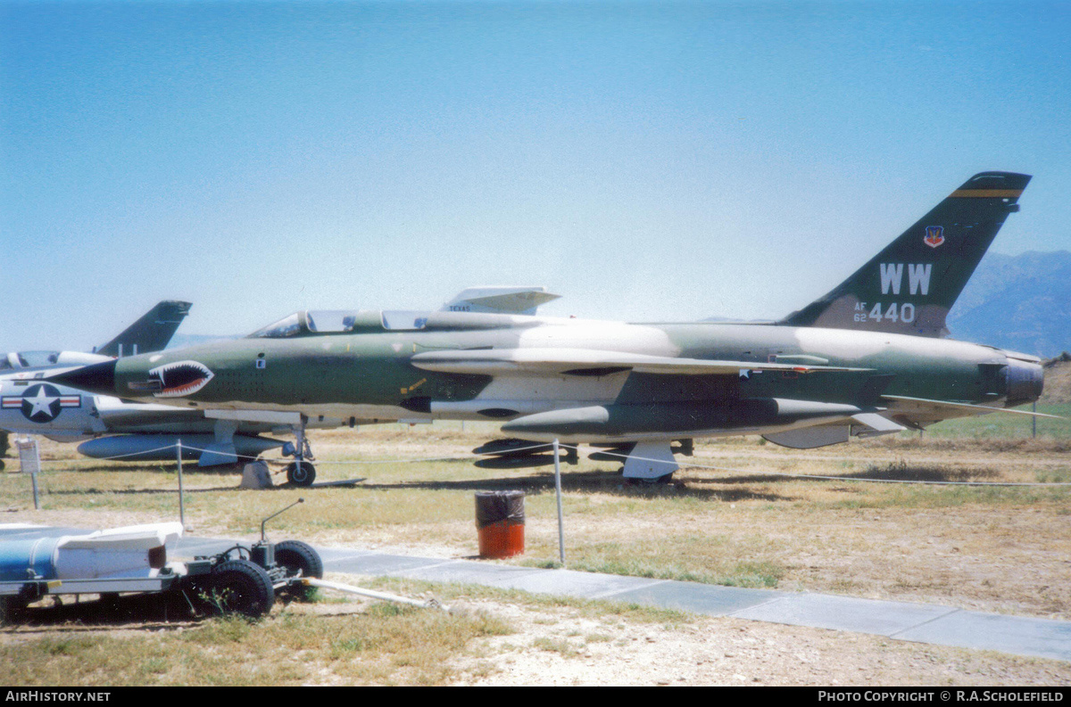 Aircraft Photo of 62-4440 / AF62-440 | Republic F-105G Thunderchief | USA - Air Force | AirHistory.net #166372
