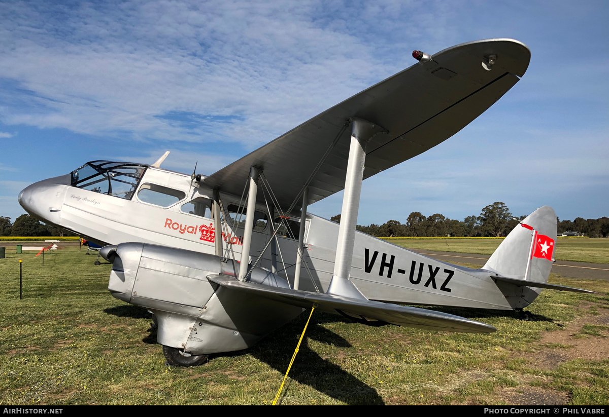 Aircraft Photo of VH-UXZ | De Havilland D.H. 89A Dragon Rapide | Australian National Airways - ANA | AirHistory.net #166383