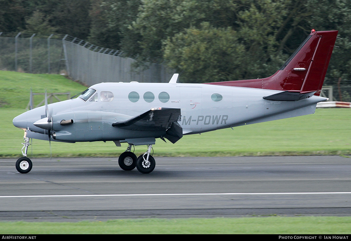 Aircraft Photo of M-POWR | Beech C90A King Air | AirHistory.net #166392