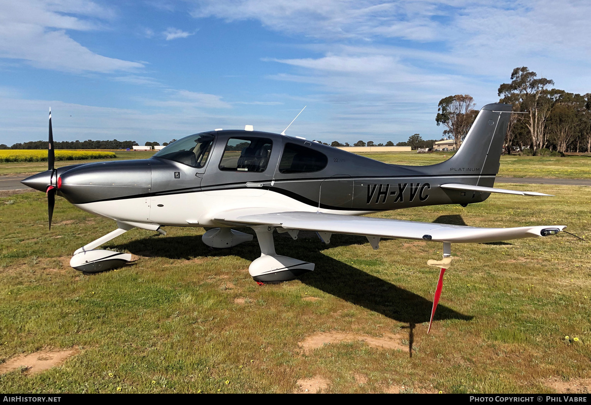 Aircraft Photo of VH-XVC | Cirrus SR-22 G5-GTS Platinum | AirHistory.net #166406