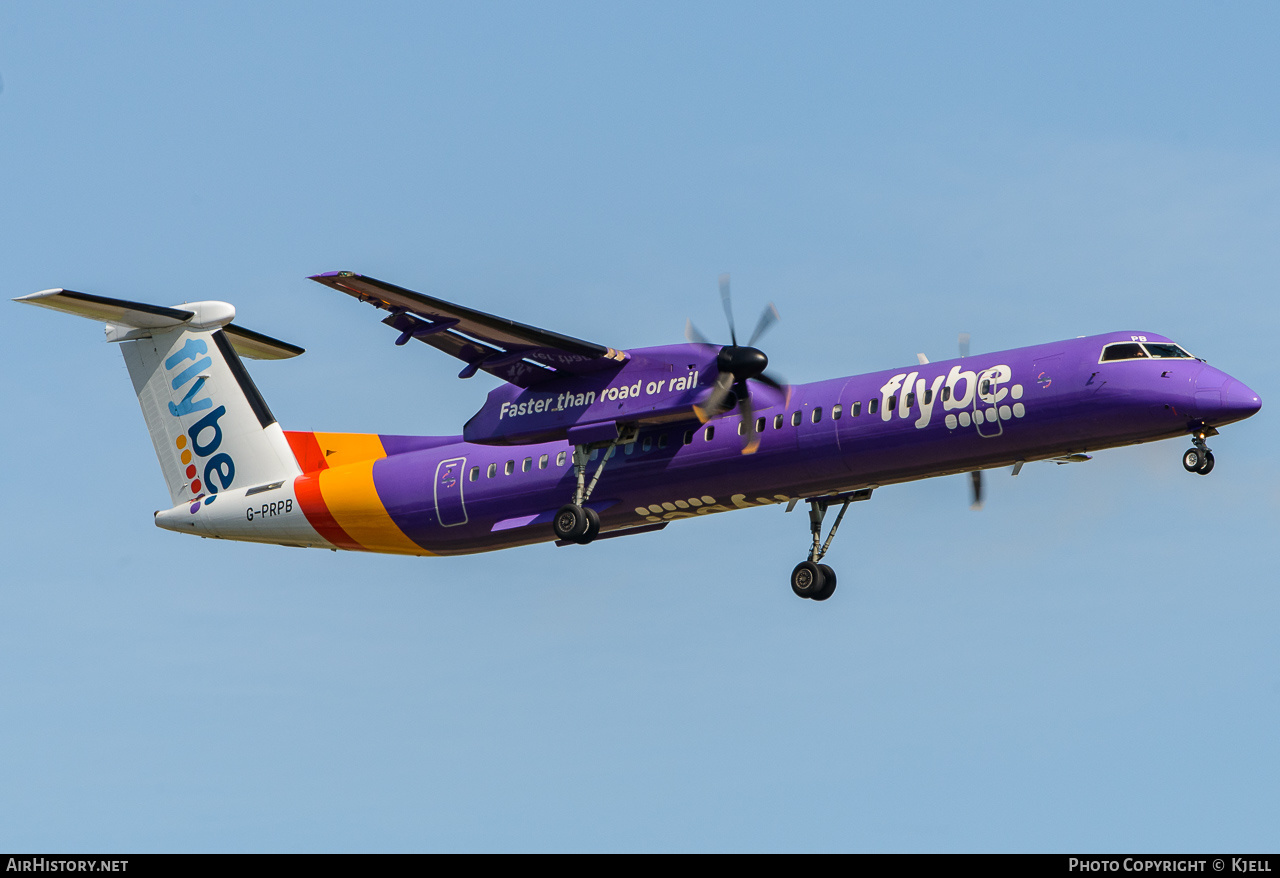 Aircraft Photo of G-PRPB | Bombardier DHC-8-402 Dash 8 | Flybe | AirHistory.net #166411
