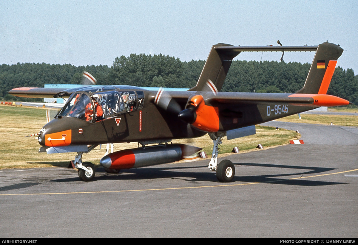 Aircraft Photo of D-9546 | North American Rockwell OV-10B Bronco | Germany - Air Force | AirHistory.net #166416