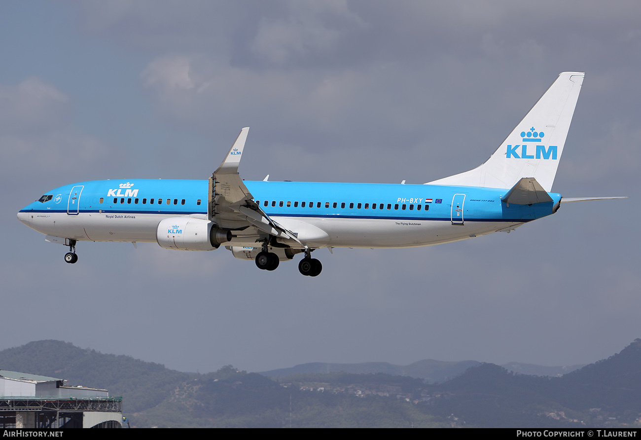 Aircraft Photo of PH-BXY | Boeing 737-8K2 | KLM - Royal Dutch Airlines | AirHistory.net #166426