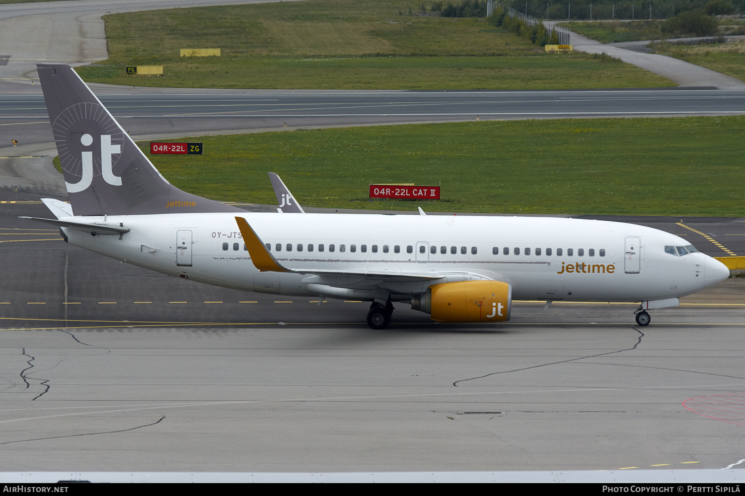 Aircraft Photo of OY-JTS | Boeing 737-7K2 | Jettime | AirHistory.net #166428