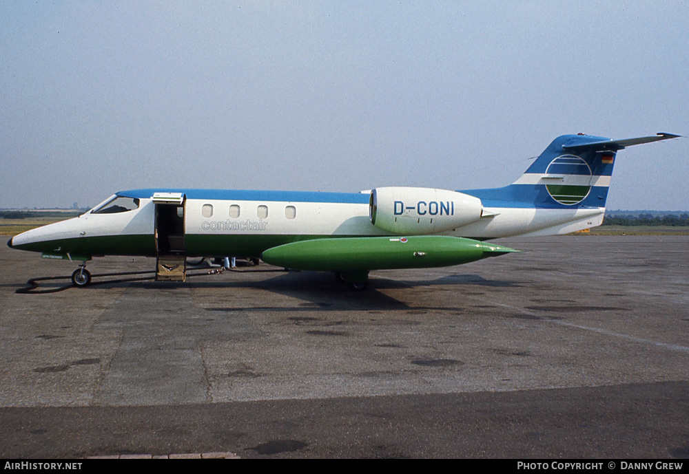 Aircraft Photo of D-CONI | Gates Learjet 35 | Contactair Flugdienst | AirHistory.net #166434