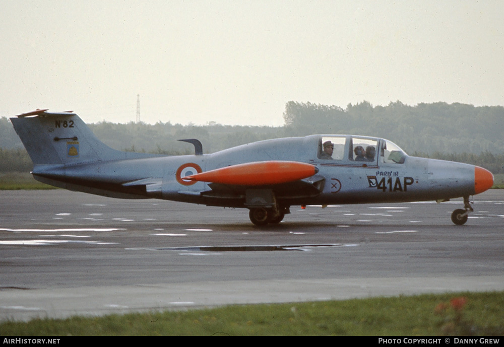 Aircraft Photo of 82 | Morane-Saulnier MS-760 Paris IR | France - Air Force | AirHistory.net #166436