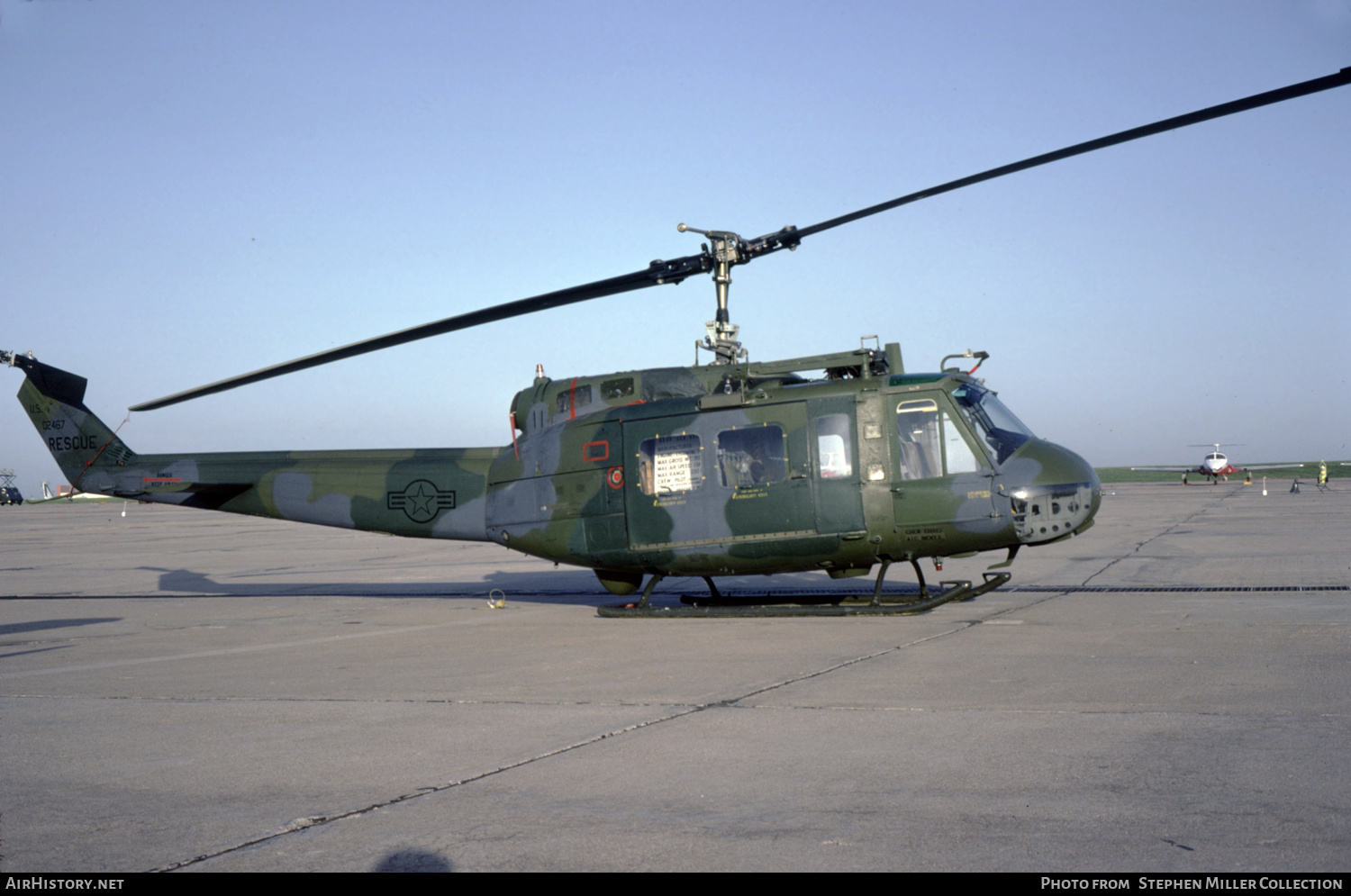 Aircraft Photo of 70-2467 / 02467 | Bell HH-1H Iroquois | USA - Air Force | AirHistory.net #166447