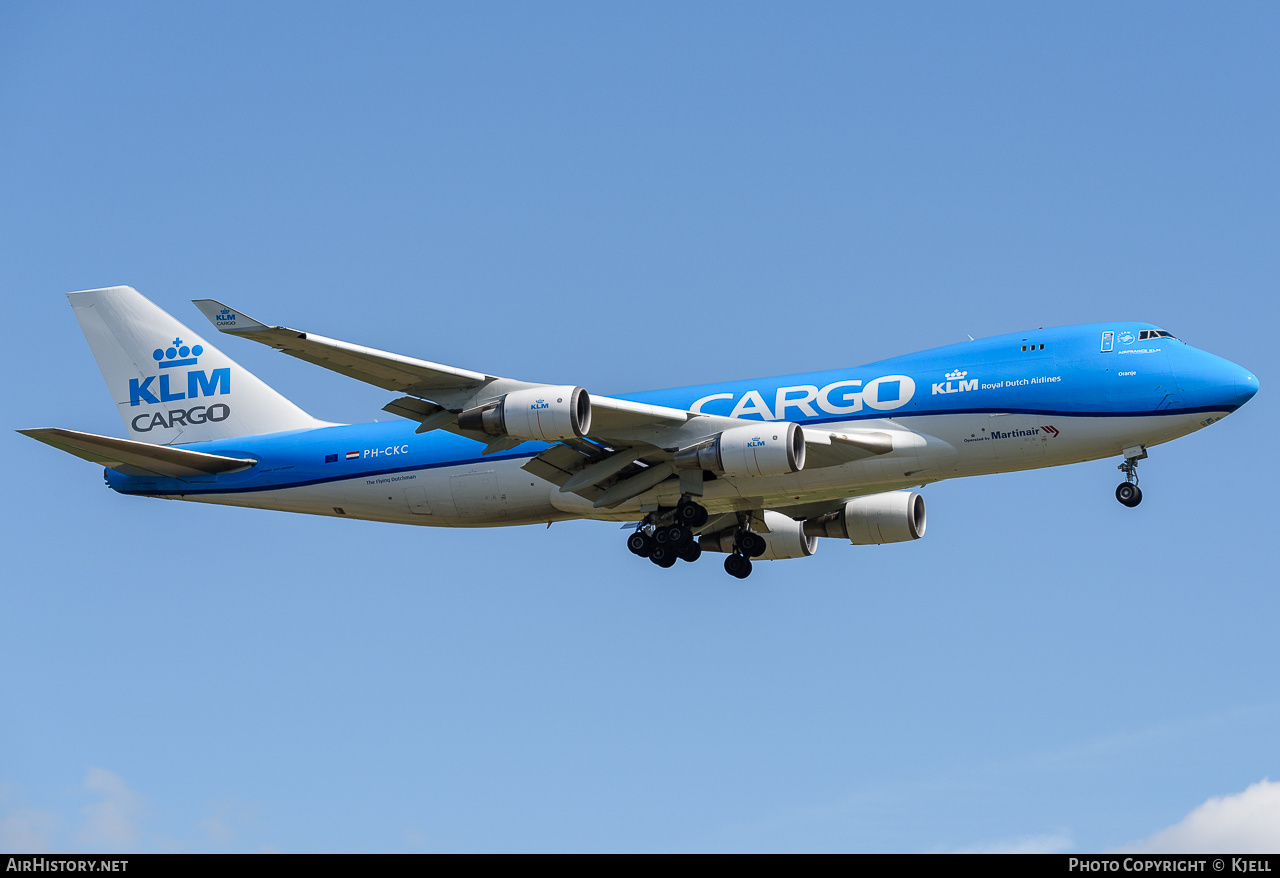 Aircraft Photo of PH-CKC | Boeing 747-406F/ER/SCD | KLM - Royal Dutch Airlines Cargo | AirHistory.net #166457